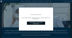 Desktop Screenshot of france-liqueurs.com